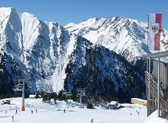 Utsikt från Ahornhütte
