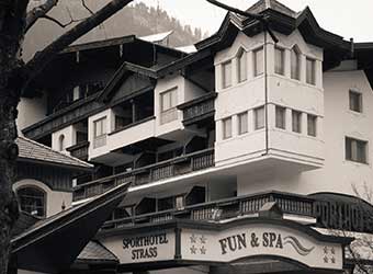 Ett av de fina hotellen i Mayrhofen
