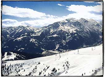 Utsikt ner mot Schüttdorf