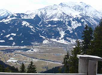 Utsikt från Glocknerhaus