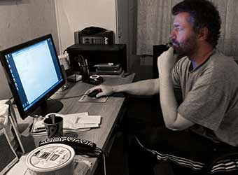 En vanlig kväll hemma